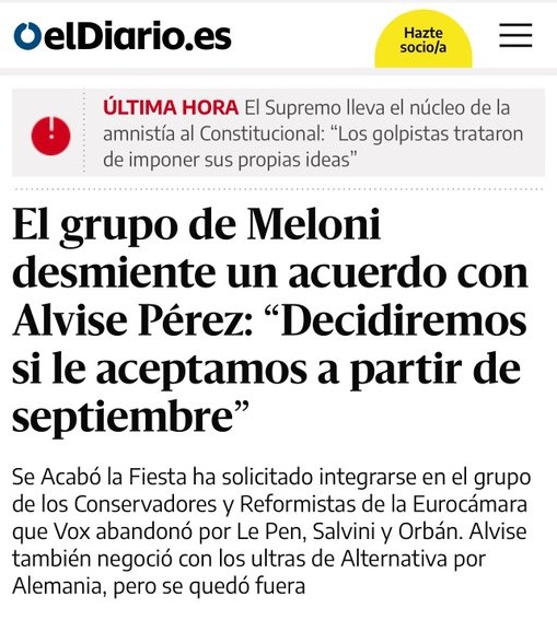 GrandesZascas's tweet photo. Vito no acierta una noticia ni estando dentro. https://t.co/0mOGNRKHWT