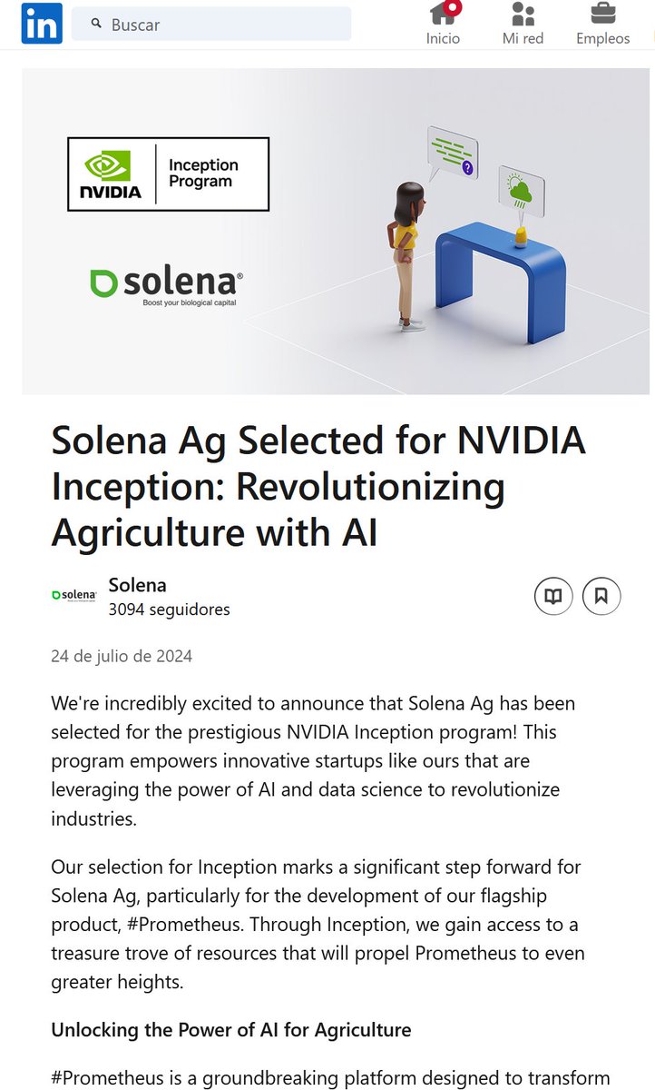 At the Data Science  department of Solena Ag., we are diligently working at the intersection  of genomics, metagenomics, molecular biology, and AI to create  personalized agriculture solutions.