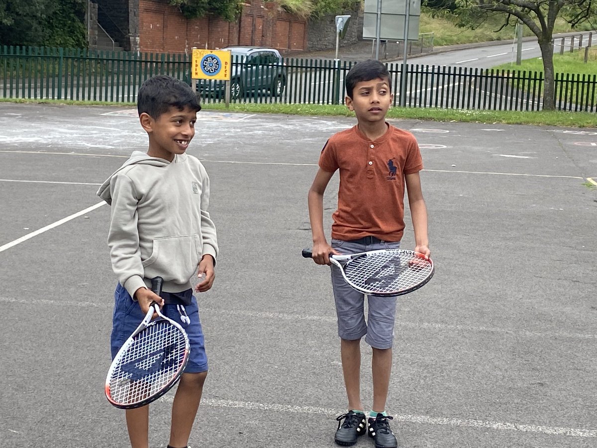 Illtyds_RC's tweet photo. Food and Fun 24’
Day 2
Before lunch we used our tennis equipment on the yard
@MerthyrCBC
@CSCJES
#BCAwellbeing #BCAcommunity @foodandfunwales @JanineBrill @childcomwales https://t.co/CQafKET5JL