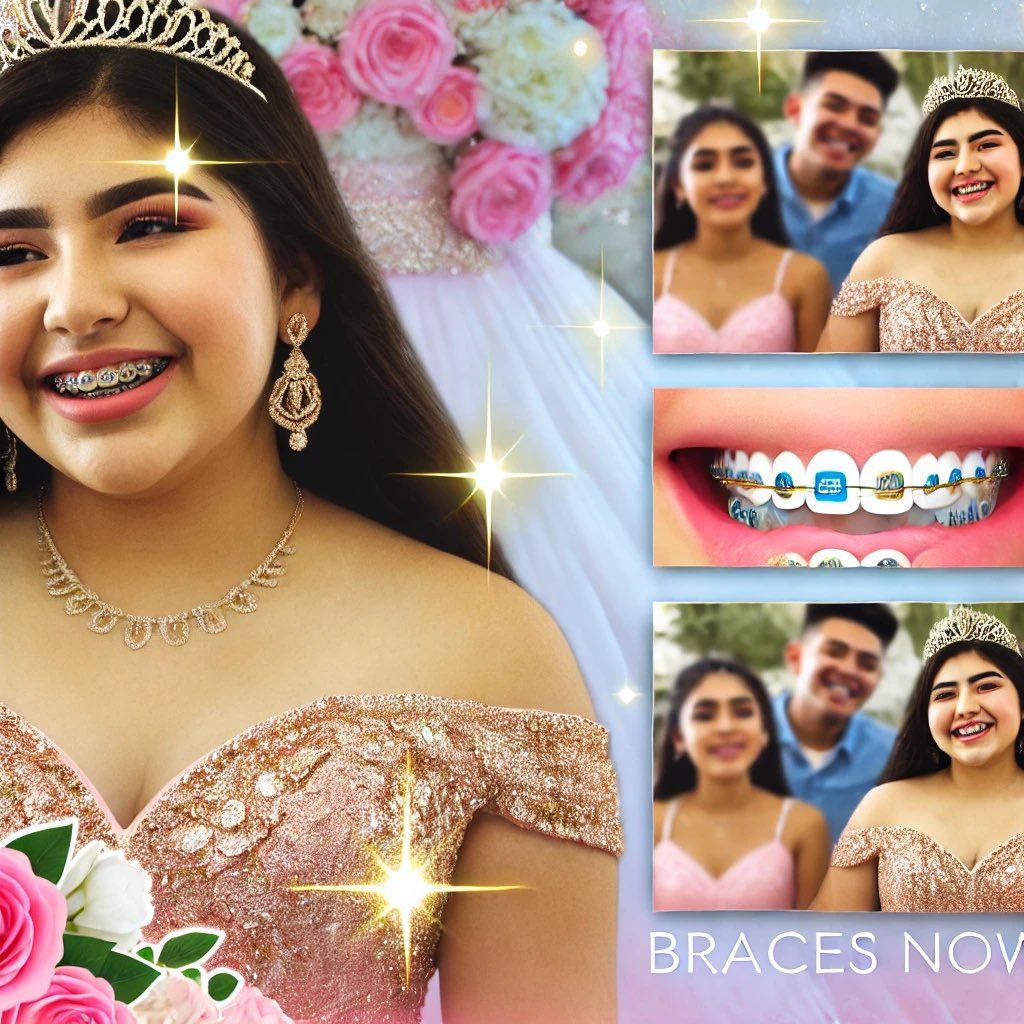 Bracesnow_15's tweet photo. A Quinceañera is more than just a celebration; it marks a significant milestone in a young girl’s life, symbolizing her journey into womanhood. At Braces Now, we understand the importance of making this day unforgettable. 🌟👑

#BracesNow #Quinceañeras  #CommunitySupport https://t.co/kEpBlivMBq