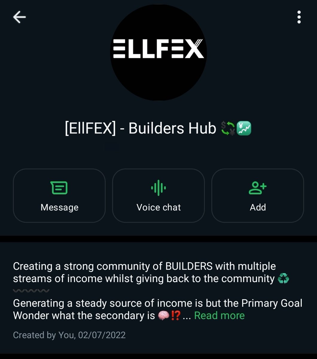 EllFexx's tweet photo. as promised I've created a WhatsApp group for Web3 discussions and of course

Where I'd be dropping weekly job updates and alpha also leting you leverage on Opportunities.

Link drop in 10 days ⚠️ so follow @EllFexx

#BuildersHub Launch 🤑 500+ people (GONNA BE FREE TO JOIN THO) https://t.co/1HjbGinKns