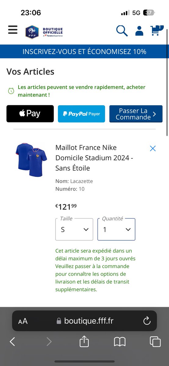 Quentin_Amg63's tweet photo. Si pas de maillot olympique 

Ça partira sur celui si 

https://t.co/ruS3T4j0VW

@LacazetteAlex 
@equipedefrance https://t.co/KhvNeURe22