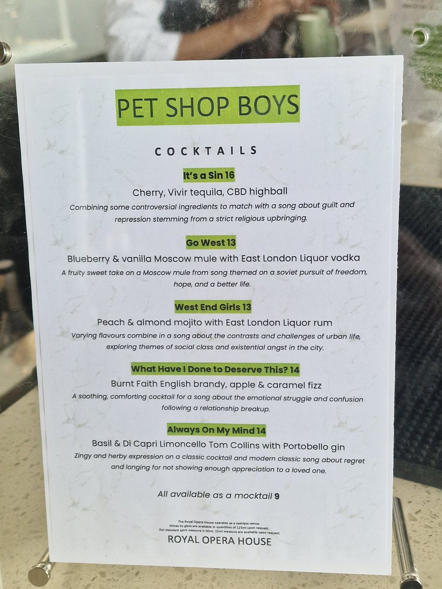 PeterLewis55's tweet image. @petshopboys Great to see you back at the &apos;Royal Opera House&apos; - new name old habits! Such a catalogue of hits! @rbo_org #PetText #PSB #PetShopBoys