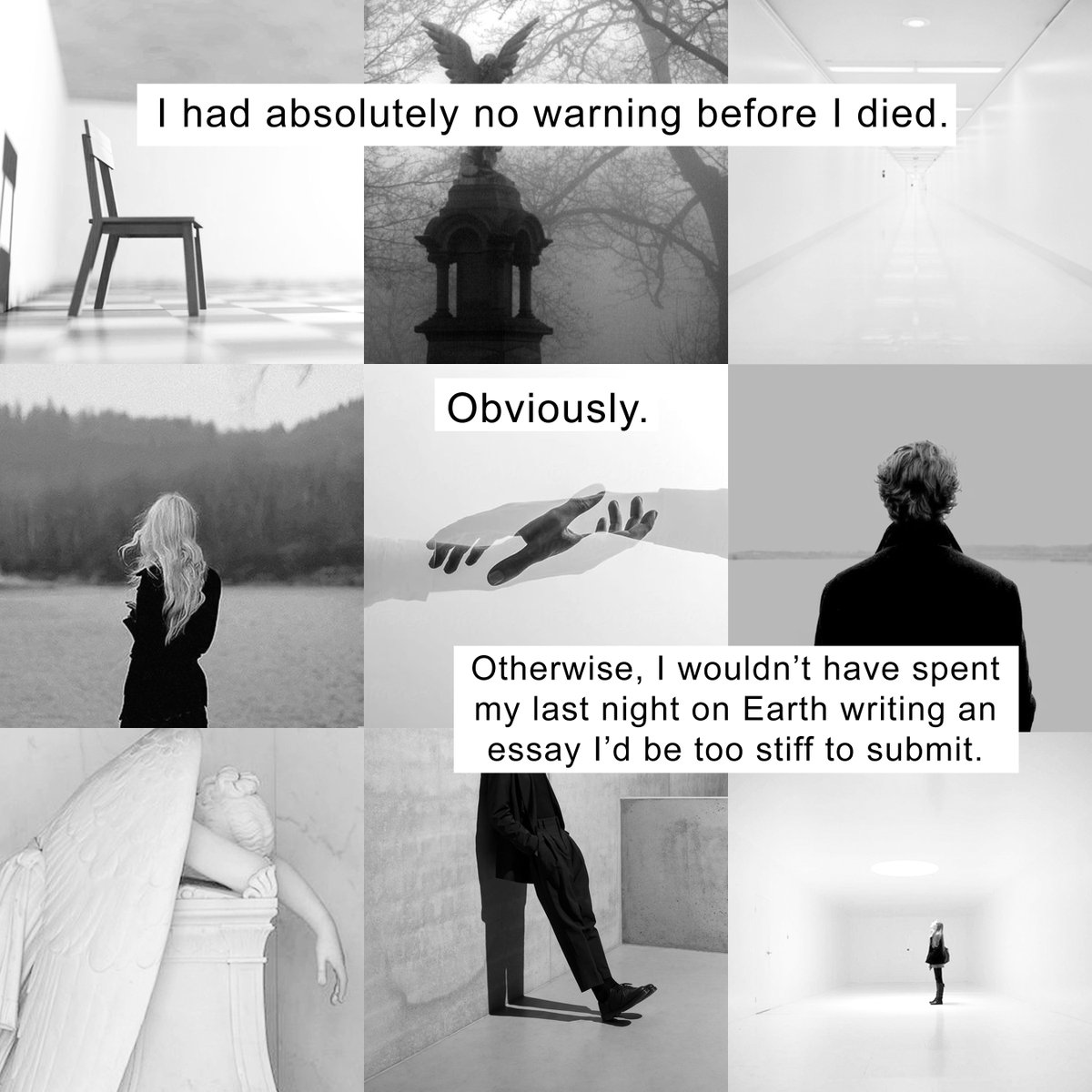 FLEABAG x ADDIE LARUE 

Eager as she is to go back to her life, Rozz wasn’t ready for the feelings she developed for the reaper who accidentally took it in the first place.  

#PitchtoDA #NA #ParanormalRomance