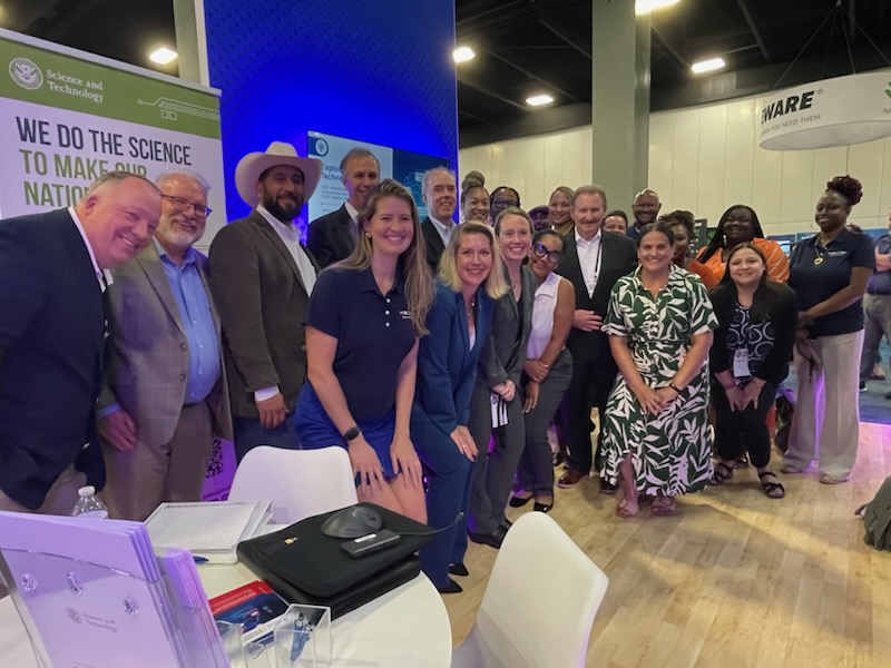 dhsscitech's tweet photo. 2024 National Homeland Security Conference: Day 2 concluded with Dr. Kusnezov's inspiring session on preparing for rapid change. Miami-Dade &amp; Boulder experts joined the discussion, sharing insights on building resilience through innovation. Stay tuned for more. #NHSC2024 https://t.co/oPIFpmQiHx