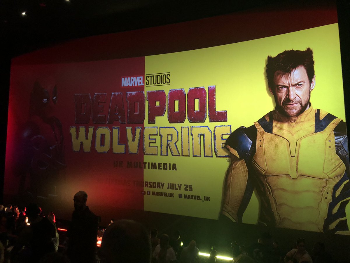 SmallTimeCritic's tweet image. Had the pleasure to watch #DeadpoolAndWolverine thank you @Disney_UK @MarvelUK