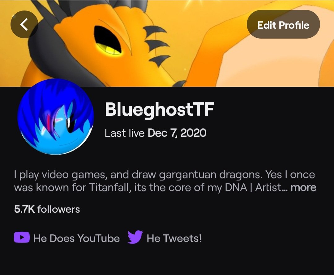 Blueghost136's tweet image. Last live in 2020? We're going to fix that very soon!
twitch.tv/blueghosttf