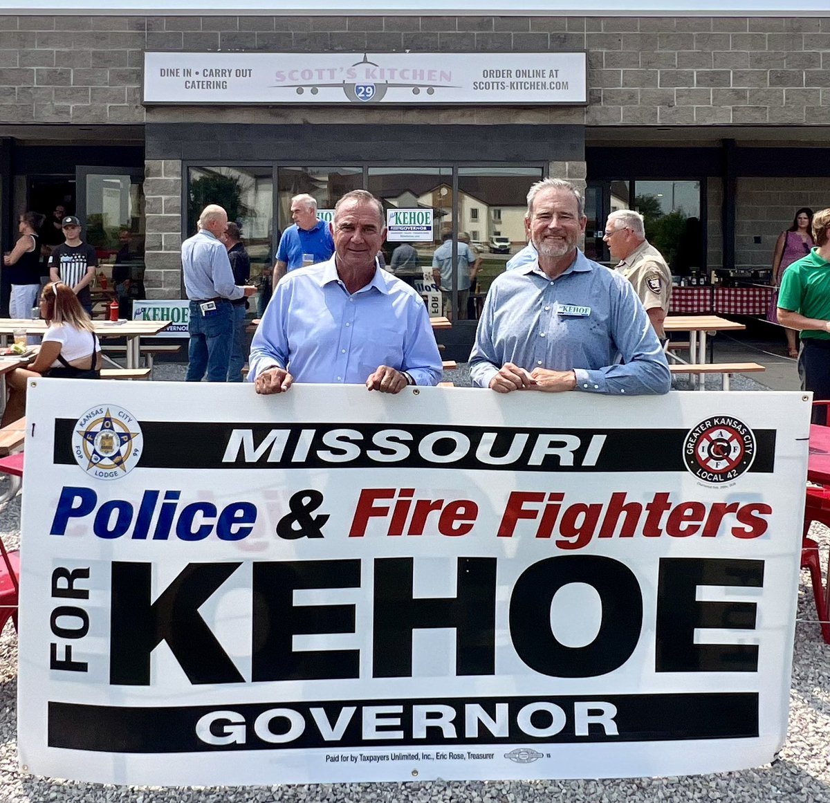Only 13 days to the primary. You may vote now until August 6th. Mike Kehoe is endorsed by every single law enforcement and fire organization in the state of Missouri. Mike was born into our blue family and he’s never forgotten that. We are lucky to have such an incredible friend.