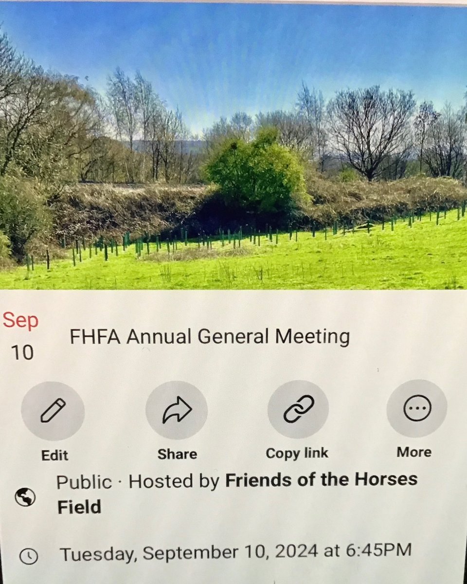 Our 2024 AGM is all set!! Please see info below and send a DM for further info, thank you 😊