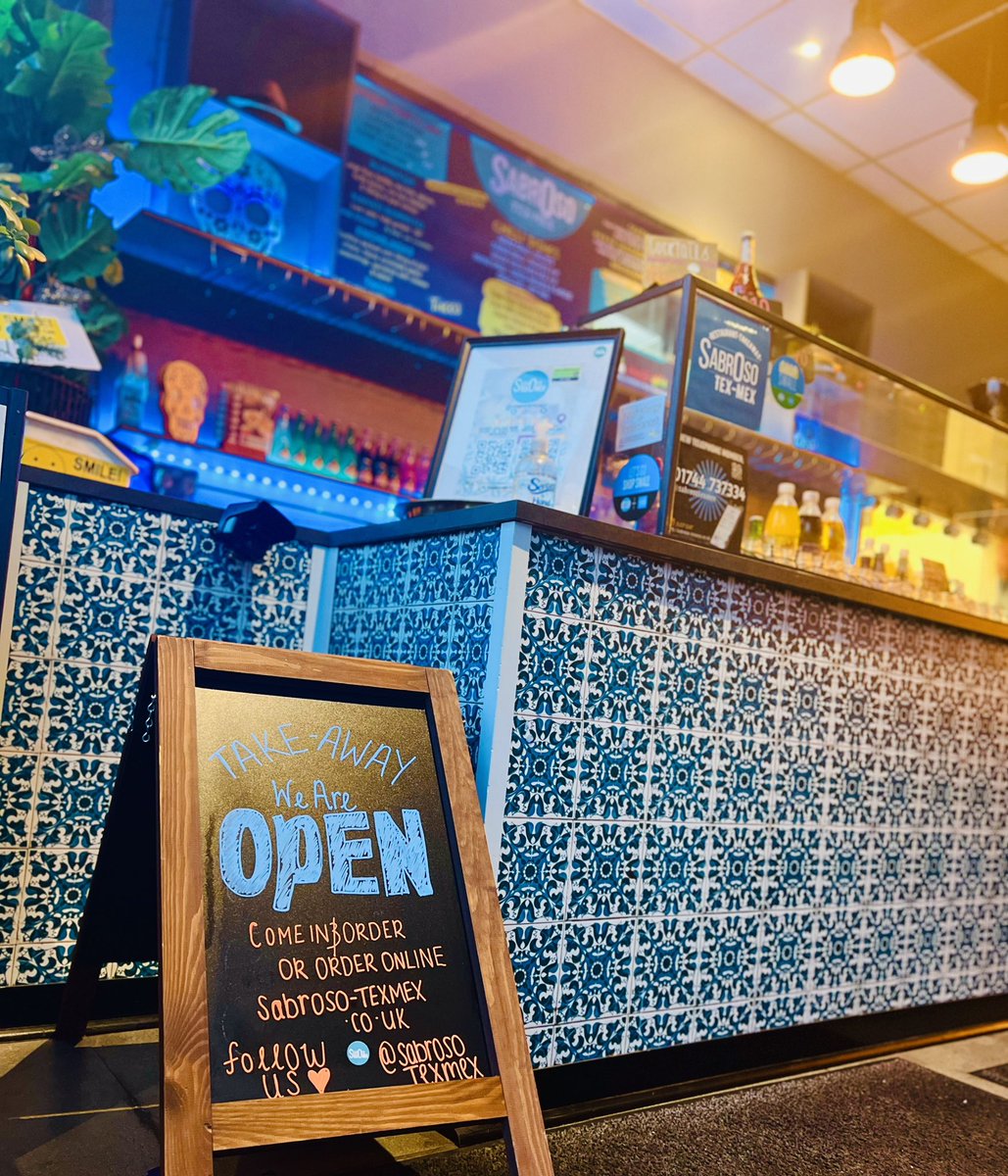 SabrosoTexMex's tweet photo. We have lots of new followers so we thought we’d reintroduce ourselves! 👋🏻
We’re an independent, family run, local Take-Away of 9 years! Sabroso is available on all Major delivery platforms and direct for Collection &amp; Delivery 📍23-27 George St, St. Helens, WA10 1DA https://t.co/LMVG1CTOqw