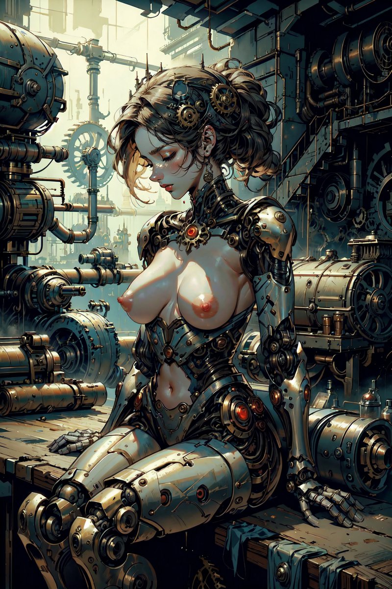 sync_null's tweet photo. #steampunk #AIイラスト https://t.co/NO1yMFtgHz