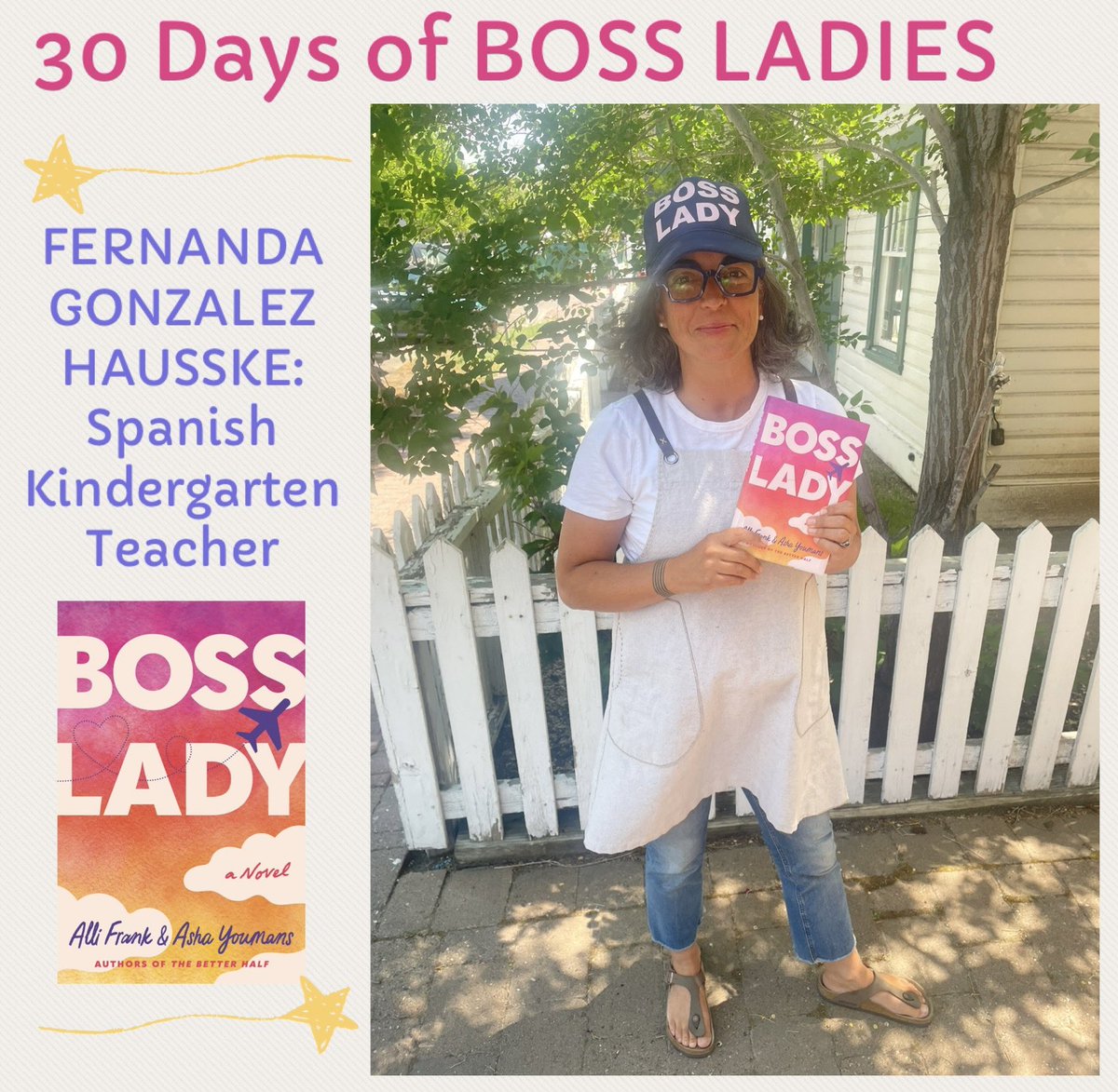 Celebrating BOSS LADY teachers with this fabulous member of the profession, Señora Fernanda‼️👍🏾👍🏻 We 💗 our Queens of the Classroom❣️#bosslady @lizaroyceagency <a href="/AmazonPub/">Amazon Publishing</a>