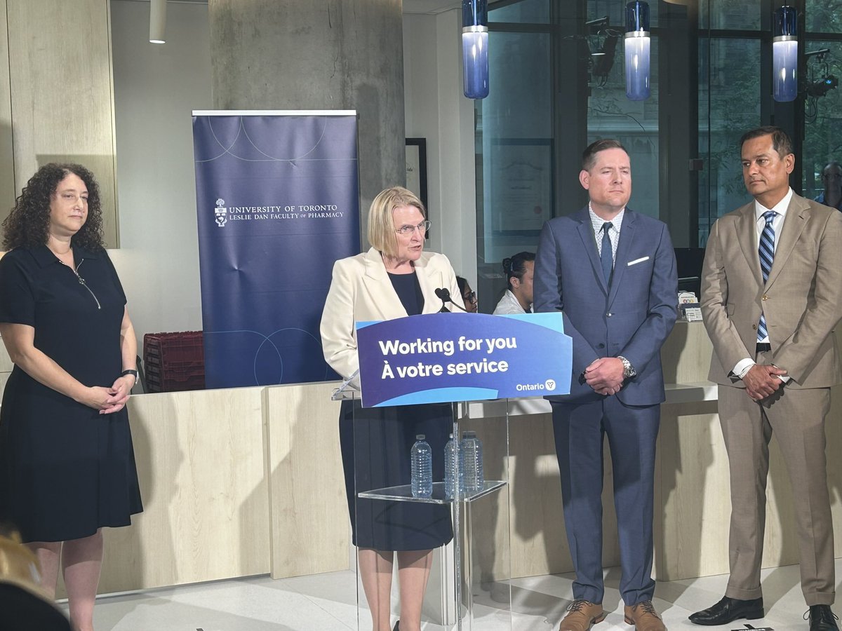 #ONpoli 

BREAKING: Ford government to allow Shoppers Drug Mart pharmacists to perform open heart surgeries behind the snacks aisle.