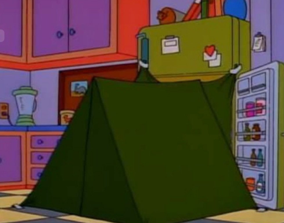 JCoca14's tweet photo. Los simpsons siempre tienen la respuesta a todos mis problemas de calor y sueño https://t.co/1otwLbPW9A