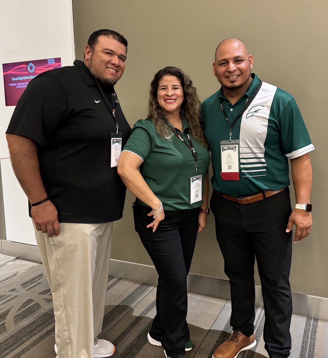 Coach_JRios's tweet photo. It was a great honor and privilege to represent @HCISD_Athletics at @THSCA.  I am thankful that I was called on to speak in front of such a great group of coaches. Blessed and highly favored!
#ItStartsWithYou #Vessel #GrowthMindset #NFAF https://t.co/7mjwyj3PGZ