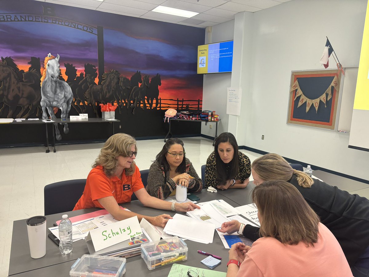 <a href="/NISDBrandeis/">Brandeis High School</a> Leadership Institute Day 2 is a WRAP!! Thank you to all of our leaders for their time and effort! We even got Mr. Daniel and Mrs. Sisk to dive in!! <a href="/NISD/">Northside ISD</a> <a href="/danaperry73/">Dana Gilbert-Perry</a> #LeadershipInstitute