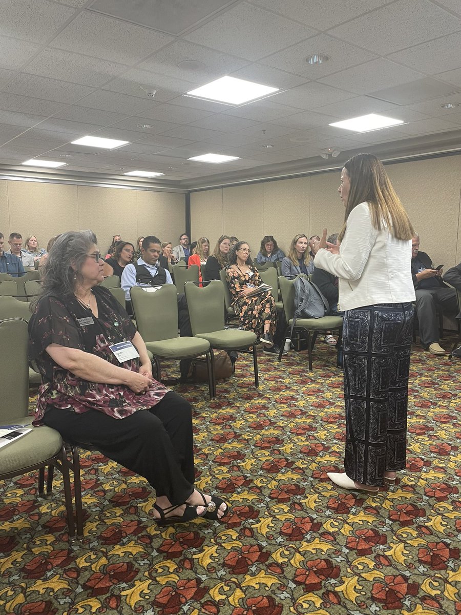 Successful presentation at the CASE Leadership Conference - "Attaining Record Growth in ACCESS: The A14 Story". This brilliant team is transforming learning for our Linguistically Gifted students. #CASEConference