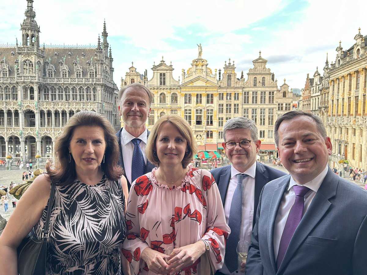 Today was the last 🇪🇺#Coreper for us - Permanent Representatives of 🇪🇪🇫🇮🇱🇹🇱🇺🇸🇰. Departing to different destinations - Berlin, Bratislava, Helsinki, Paris &amp; Pristina - but holding wonderful memories from our work together. It has been a joy, a privilege and a lifetime experience.