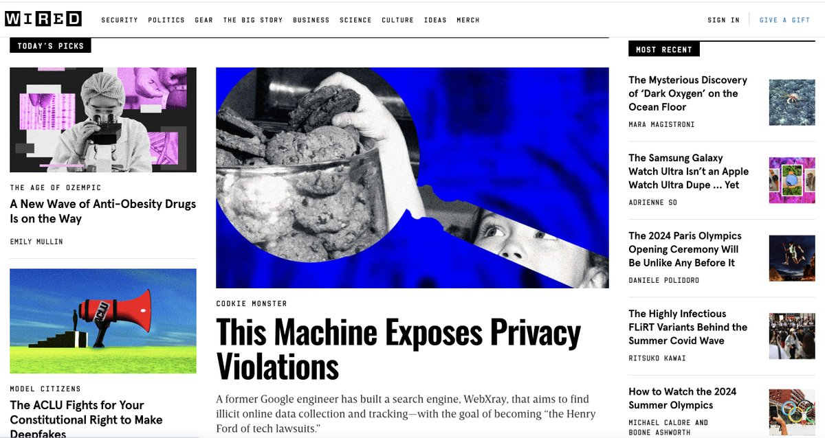 bcmerchant's tweet image. A real honor to have top billing for two separate stories on @WIRED's homepage two days in a row. This current iteration of WIRED is just killing it, with some of the best reporting on AI, labor, security, and tech culture going. Very happy to join the party for a couple days