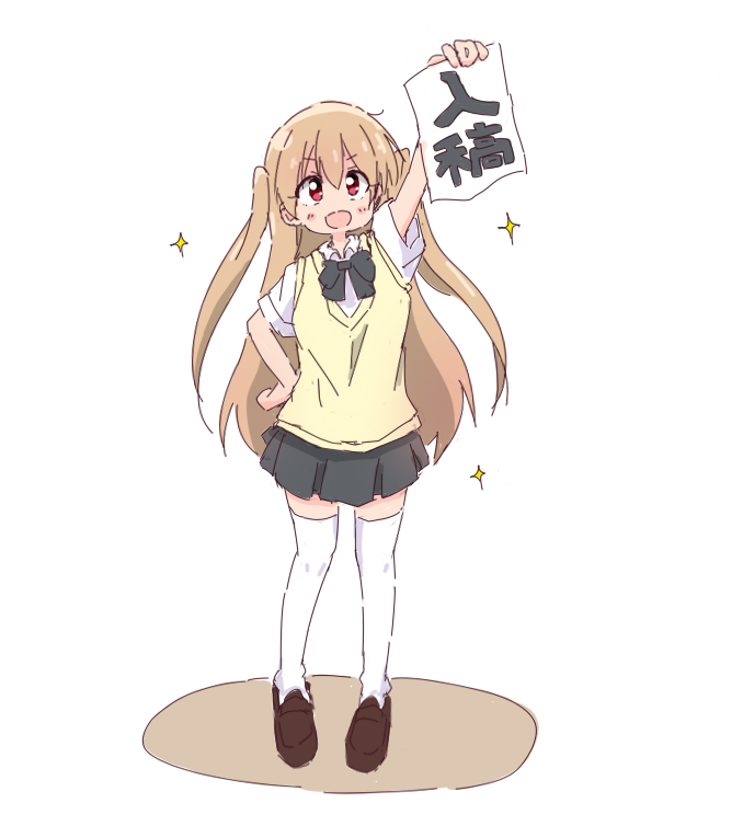 「入稿(・∀・) 」|だいひのイラスト