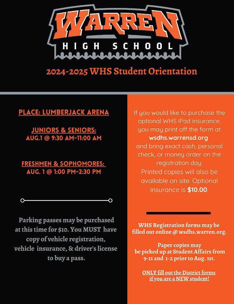 Warren High School (@whs71671) on Twitter photo 
