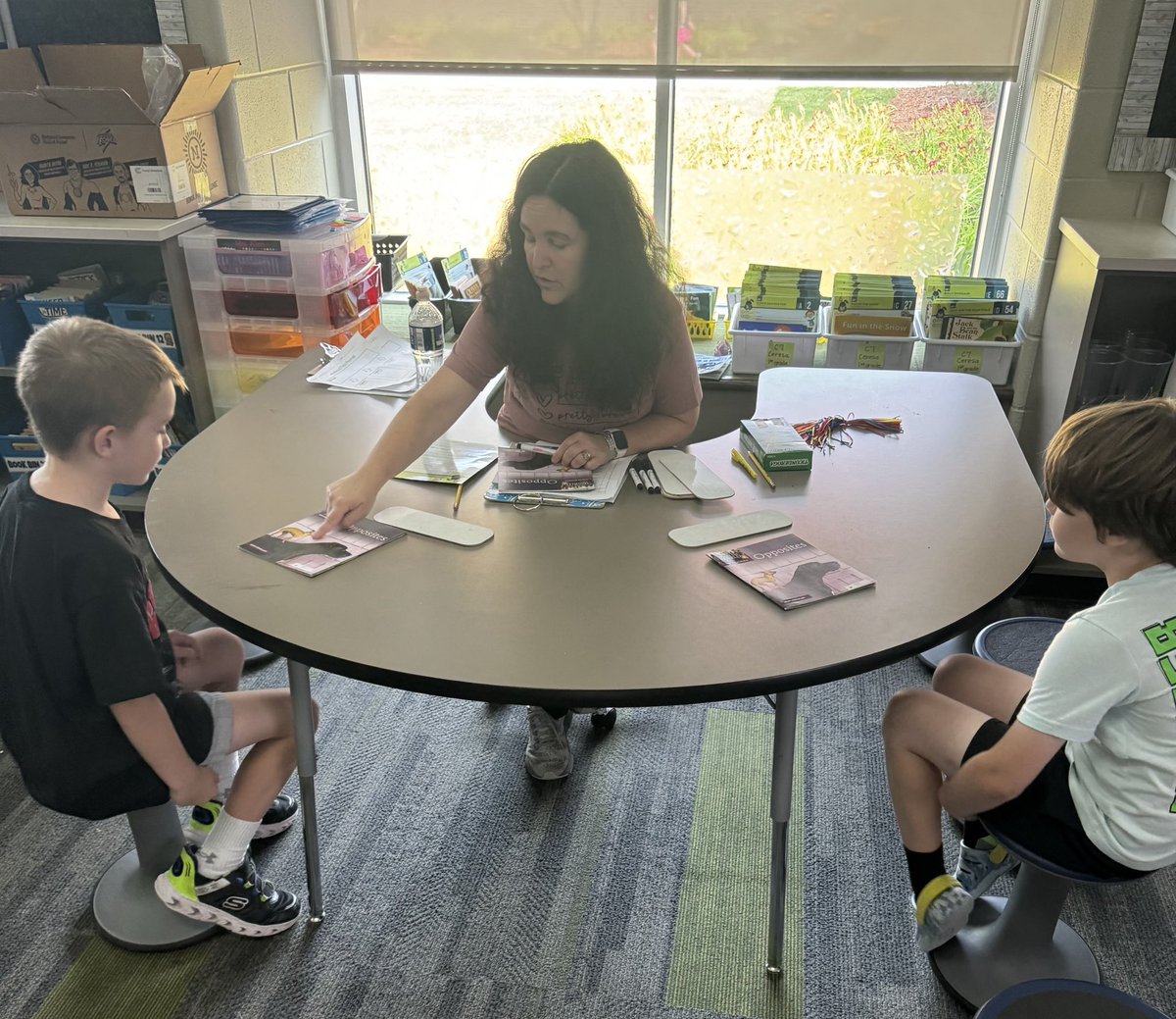 Guided reading daily instruction during week 2 of Jump Start!