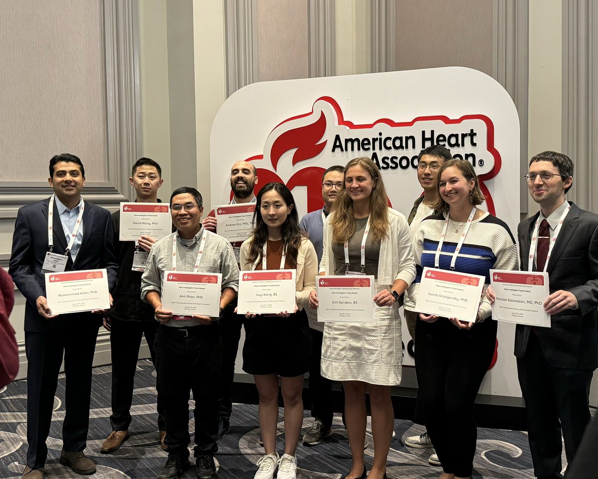 Haobo LI, Ph.D. (@lihaobo) on Twitter photo Congrats to the talented Jiayi and all the awardees on the travel award #BCVS24 Thanks <a href="/AHAMeetings/">AHAMeetings</a> <a href="/AHA_Research/">AHA Research</a> for the recognition and support. <a href="/BCVSearlyCareer/">Basic Cardiovascular Sciences (BCVS) Early Career</a> She is heading to <a href="/Columbia/">Columbia University</a> for PhD study - Looking forward to the great things… Congrats to the talented Jiayi and all the awardees on the travel award #BCVS24 Thanks <a href="/AHAMeetings/">AHAMeetings</a> <a href="/AHA_Research/">AHA Research</a> for the recognition and support. <a href="/BCVSearlyCareer/">Basic Cardiovascular Sciences (BCVS) Early Career</a> She is heading to <a href="/Columbia/">Columbia University</a> for PhD study - Looking forward to the great things…