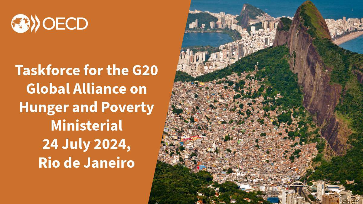 Congratulations <a href="/g20org/">G20 United States</a> on establishing the Global Alliance Against Hunger and Poverty, which <a href="/OECD/">OECD ➡️ Better Policies for Better Lives</a> is proud to join.

We will leverage our work on sustainable development, social protection and food security against hunger and poverty worldwide.

g20.org/en/tracks/sher…