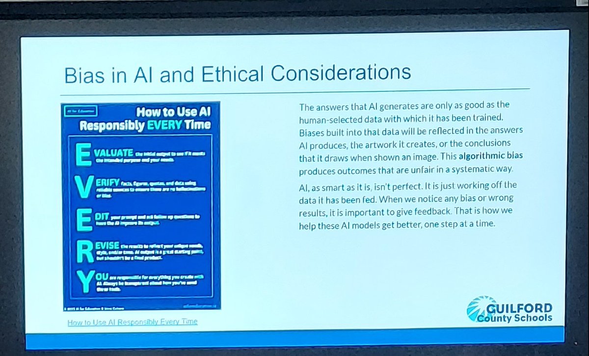 IvolynB's tweet image. I&apos;m beaming with @GCSchoolsNC pride after attending  #GCSBLS24! Shout out to @BlendedGCS! The &apos;AI&apos; &amp;amp; &apos;SEL&apos; (ALL) sessions were epic!! Thank you for the energy &amp;amp; thought invested in pulling off this event! Meeting @a_p_johnson was the 🍒 on top!!