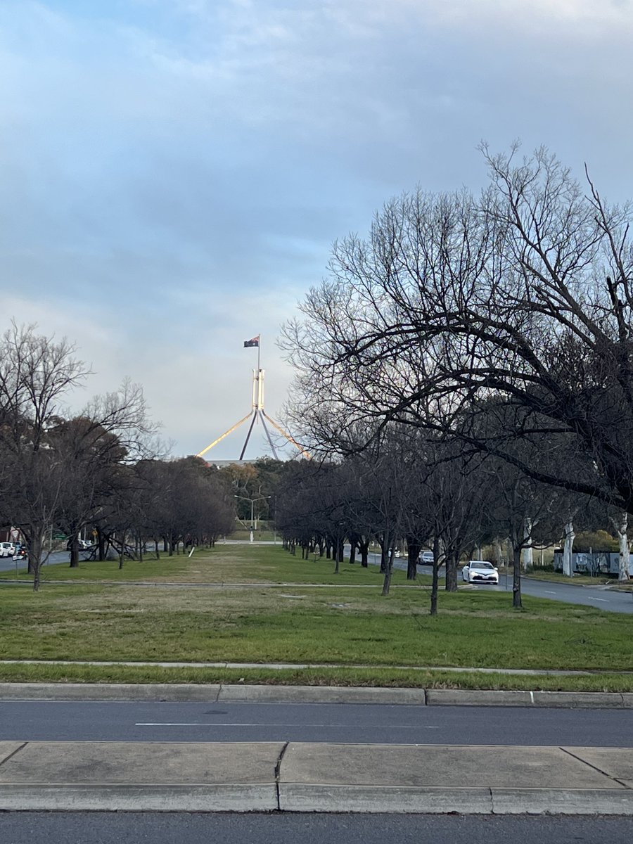 Chilly morning in the ACT.