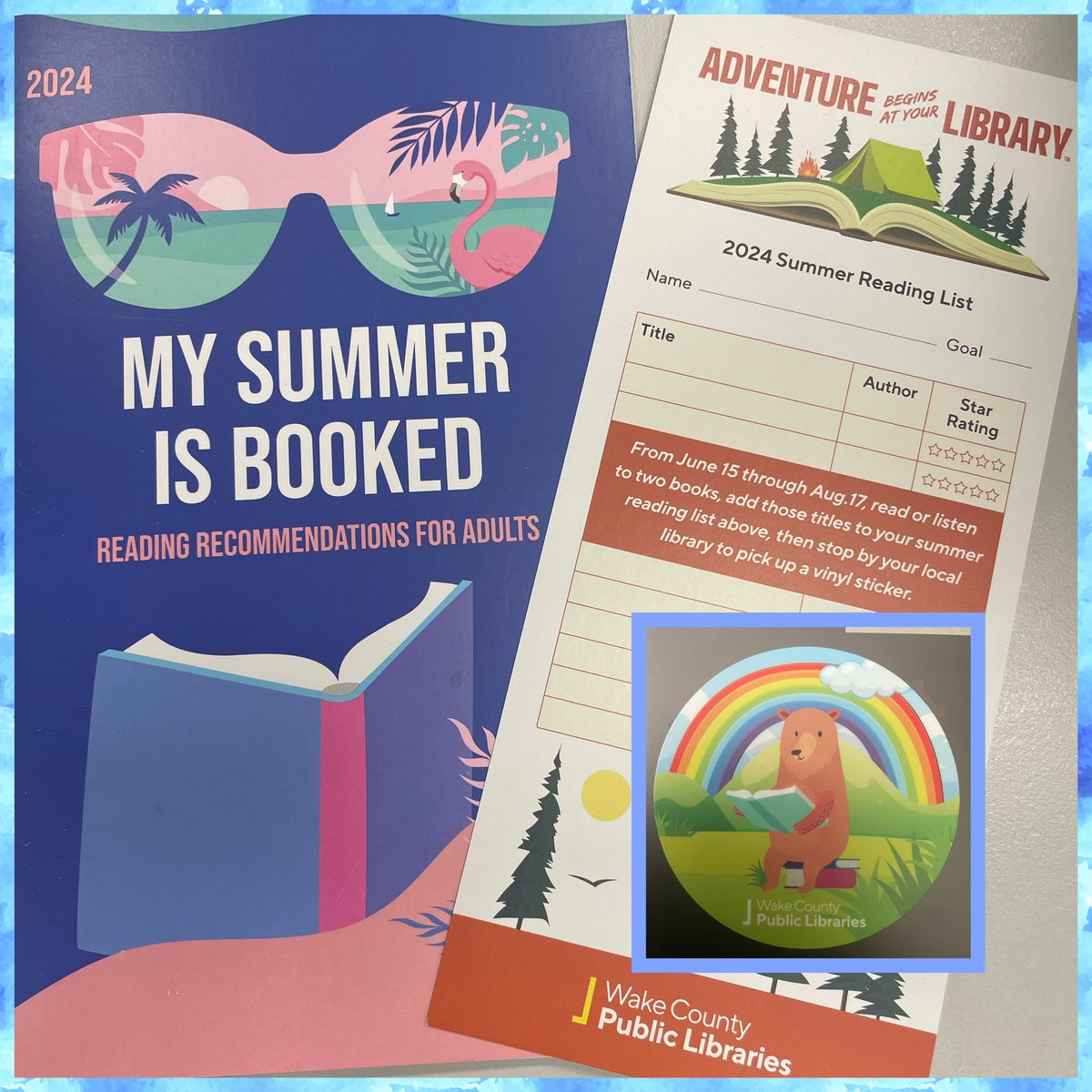 HairstonTeaches's tweet image. Got my vinyl sticker from @wcplonline for turning in my Summer Reading Log! 📖🤓

Me and my guys are truly enjoying our #SummerAtTheLibrary! 📚

#AdventureBeginsAtYourLibrary #READ