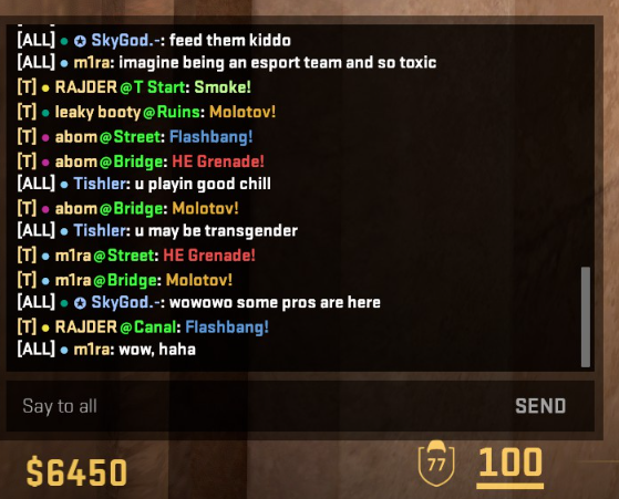 these are the OWNER and the members of @TSIEsports 
they literally told me i should troll with 22k on premier, and dont play serious. LOL????