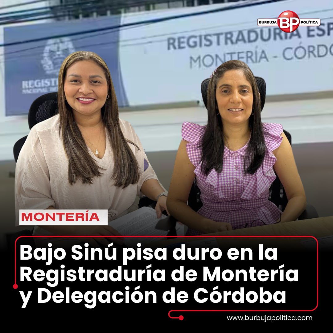 burbujapolitica's tweet photo. Bajo Sinú pisa duro en la Registraduría de Montería y Delegación de Córdoba https://t.co/Z4g9BLnMXL https://t.co/Fl7sMqrSgh