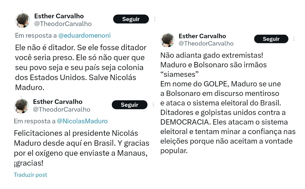 Já que a mana apagou...