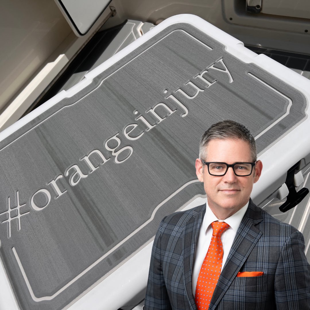 Swag Hall of Fame?!?!  Perhaps.  Refer clients, friends, and family with confidence…they will end up with a great result and YOU will end up with a one-of-a-kind Yeti?!?!  #referralfee #winning #orangeinjury #swagHOF