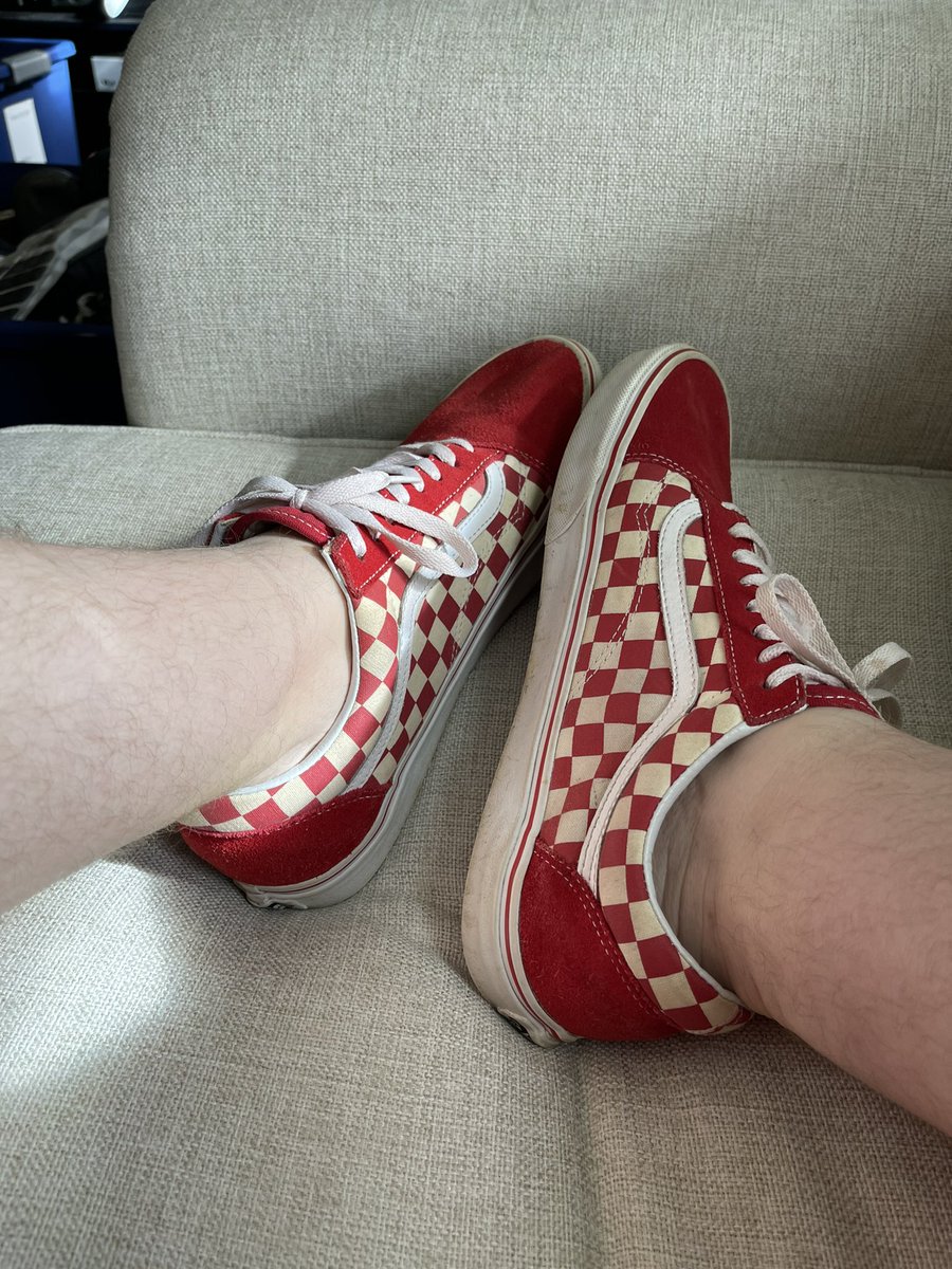 SneakerBeta's tweet photo. Selling these vans I got from a local twink college kid. He sold them to me outside the Vans store. US11.5

Check out my eBay for these and other kicks I’m selling. 

https://t.co/0YiGjHXuhn https://t.co/KffQRVOg3t