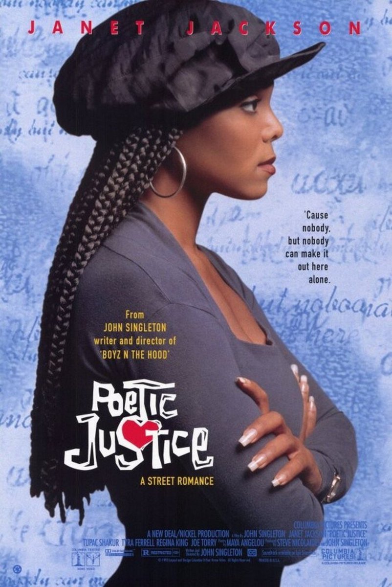 RealSeedyMac's tweet photo. #2 Movie #ThisWeekIn1993 Poetic Justice 
Weekly Gross: $15,902,729 https://t.co/WIPiRnPcyw