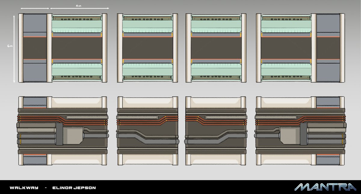 Alfie_LD's tweet photo. Weekly @RubySharkGames showcase:

Here's an in depth modular design for one of our walkways, illustrated by @elinorjepson!

Follow for weekly updates!

Elinor's portfolio: https://t.co/QJ6IpGAJC8 

#gameart #conceptart #digitalart #art #gamedev #unrealengine https://t.co/QdhkyO1WUU