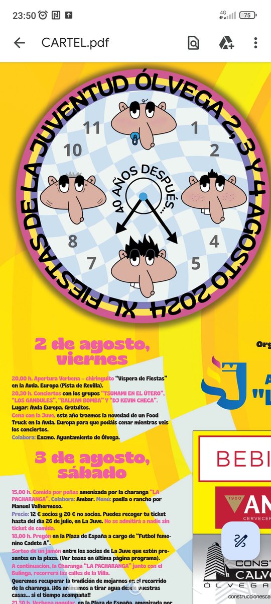 Boooom !! 
Tendremos el placer de abrir a las 20:30, las fiestas de <a href="/lajuve_olvega/">La Juve Ólvega</a>. 
Sera el viernes 02 de agosto junto a <a href="/LosGandules/">Los Gandules</a>  <a href="/BalkanBomba/">Balkan Bomba</a> y Kevin checa. 

Y próximamente podréis escuchar un adelanto de nuestro nuevo disco.