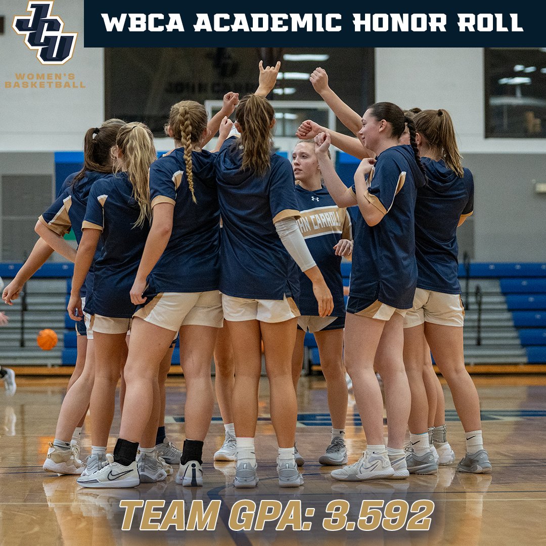 WBB: Blue Streaks earn a spot on the WBCA Academic Honor Roll as a Special Mention 🏀

📰jcusports.com/news/2024/7/24…
