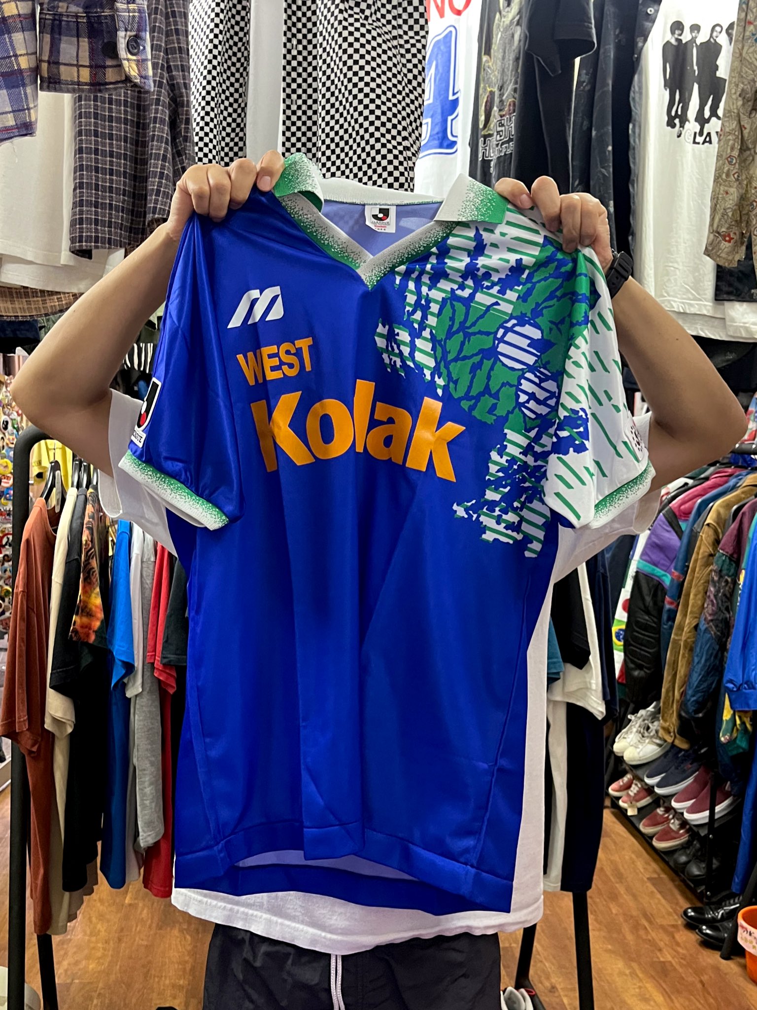 Jリーグ　Kodakオールスターウェストチームユニホーム 美品 Jリーグ Kodak J-WEST、J-EASTユニフォーム Jリーグコダック