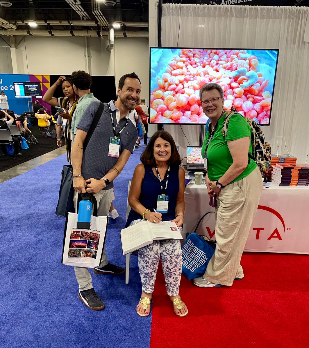 VHLPreK12's tweet photo. 🎉Exciting News from Booth 219 at the AP Annual Conference in Las Vegas! 🎉
Stop by our booth to explore amazing resources and you might get the chance to meet our incredible Temas author, Parthena Draggett! Don’t miss out on this unique opportunity to connect and learn. #prek12 https://t.co/GxFitplGBx