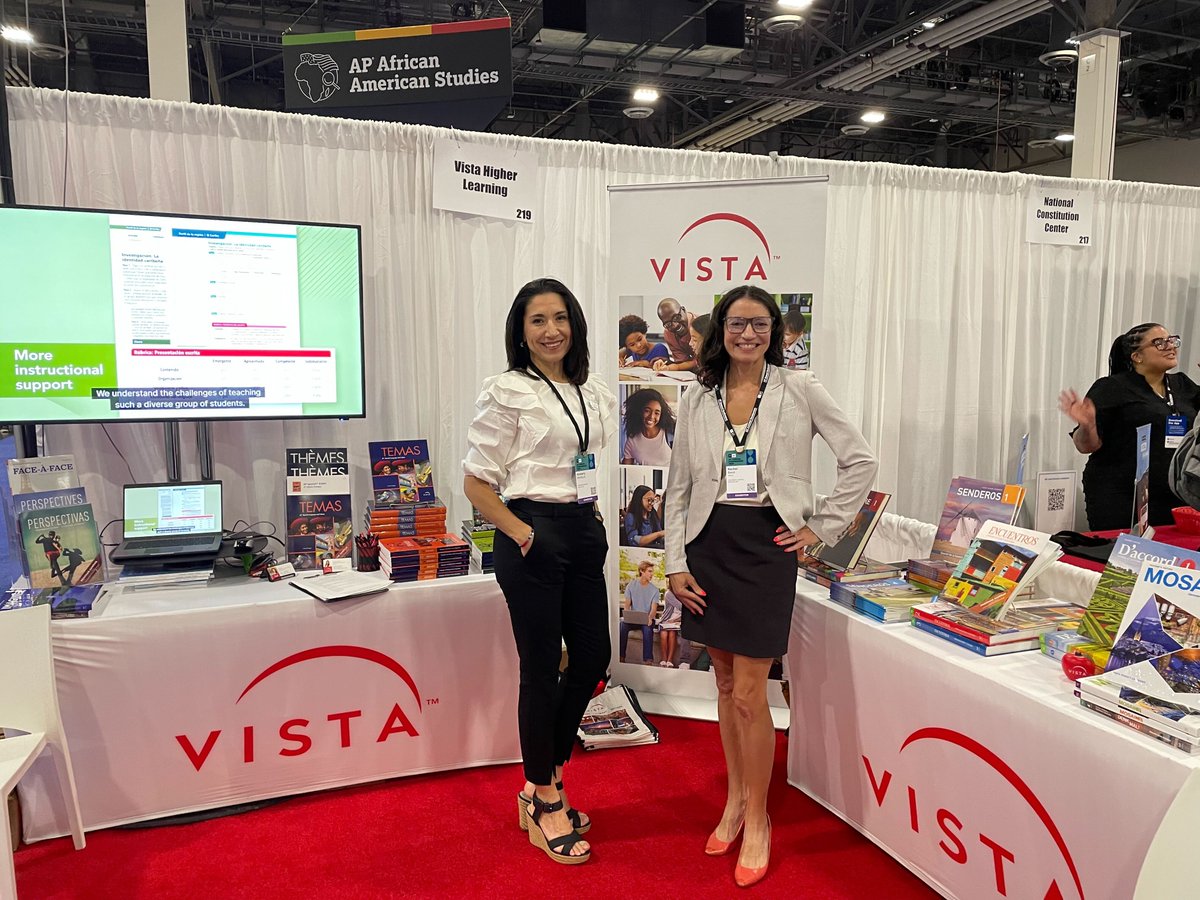 VHLPreK12's tweet photo. 🎉Exciting News from Booth 219 at the AP Annual Conference in Las Vegas! 🎉
Stop by our booth to explore amazing resources and you might get the chance to meet our incredible Temas author, Parthena Draggett! Don’t miss out on this unique opportunity to connect and learn. #prek12 https://t.co/GxFitplGBx