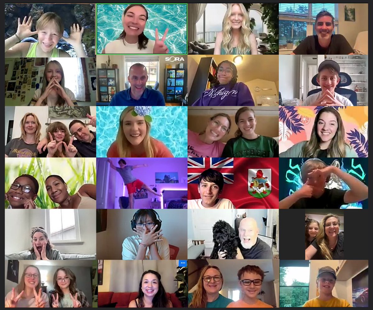 ☀️🍦 Sora summer fun! 🌊🕶️

Earlier this month, new and returning families got together for a summer social where we played games, chatted about summer plans, and enjoyed spending some time together before we return to school in August. 

#onlineschool #summer #schoolcommunity