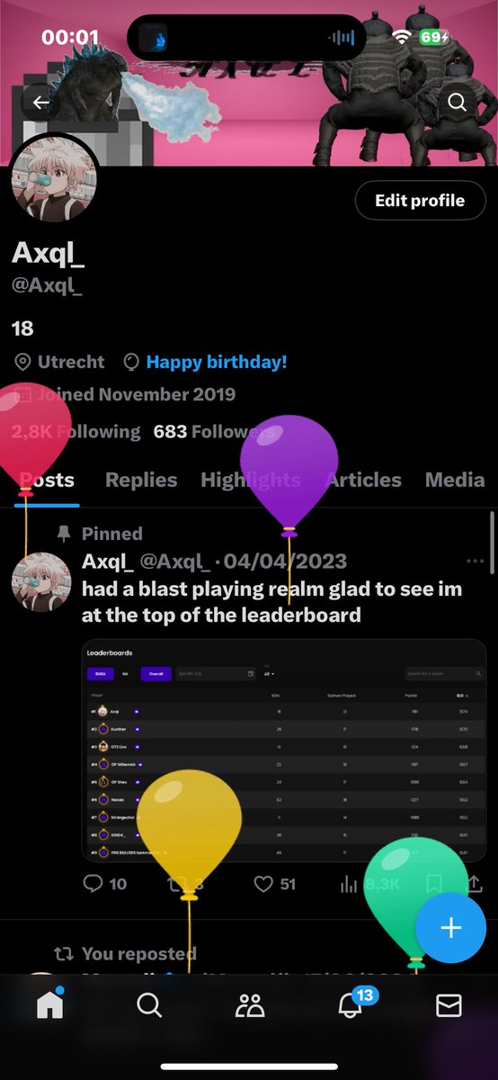 Axql_'s tweet image. Age is starting to sound a bit to serious (19 now )
