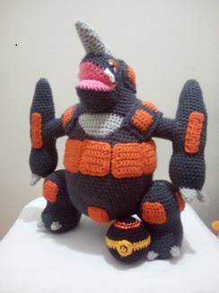 BeeChristjan's tweet photo. #464 Large Rhyperior with Luxury Ball. #crochet #crochetfanaticdesign #crochetfanatic #shopify #handmade #plush #amigurumi #toy #doll #pokemon #large #luxuryball #rhyperior https://t.co/5e8NlsyNoA