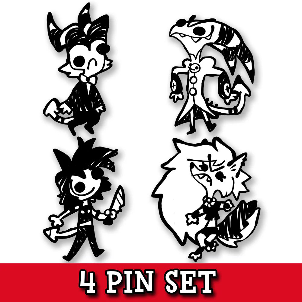 📈 ENAMEL PIN RESTOCK ALERT! ✔️ Sketchy Fizzarolli + Ozzie +