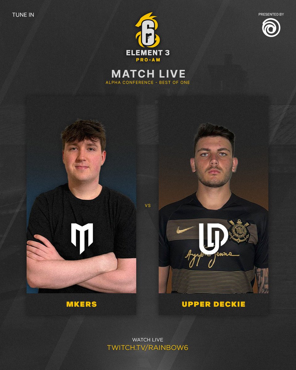 R6esportsNA's tweet photo. T2 super team vs T1 vet's
@mkersofficial π #UpperDeckie https://t.co/KpyYDu53jZ