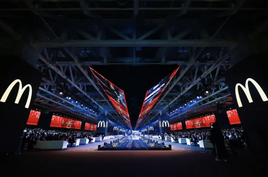MarketInfinity's tweet image. Bigger. Better. Smarter.
Those three words remained the focus as the Pico-IMT family united over 6,000 McDonald’s China leaders in Macau for the McDonald&apos;s China Restaurant General Manager Convention 2024 to recognize accomplishments and share the company’s development vision for…