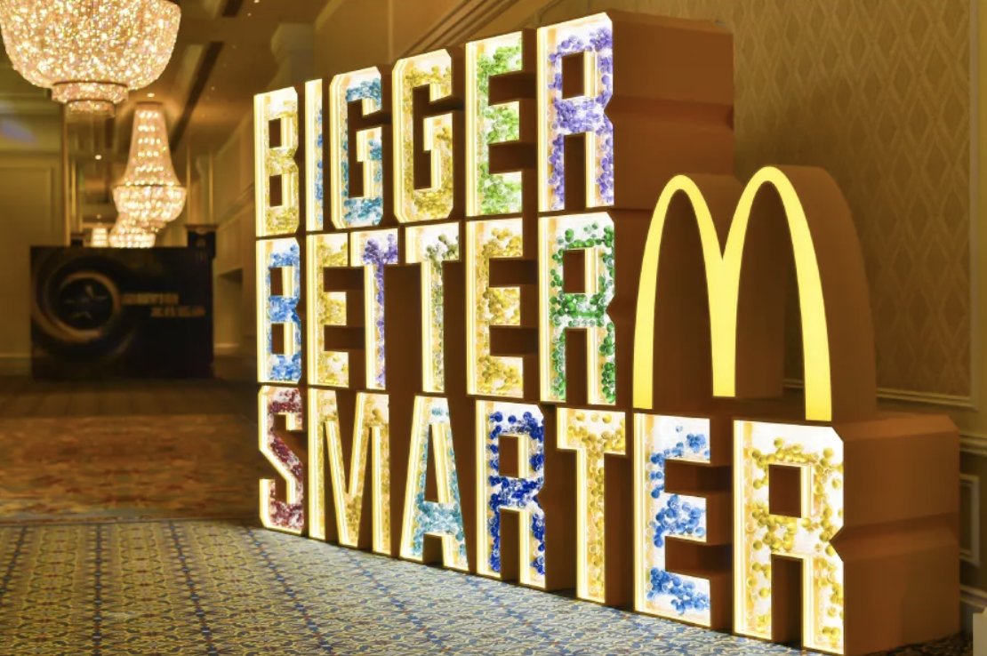 MarketInfinity's tweet image. Bigger. Better. Smarter.
Those three words remained the focus as the Pico-IMT family united over 6,000 McDonald’s China leaders in Macau for the McDonald&apos;s China Restaurant General Manager Convention 2024 to recognize accomplishments and share the company’s development vision for…